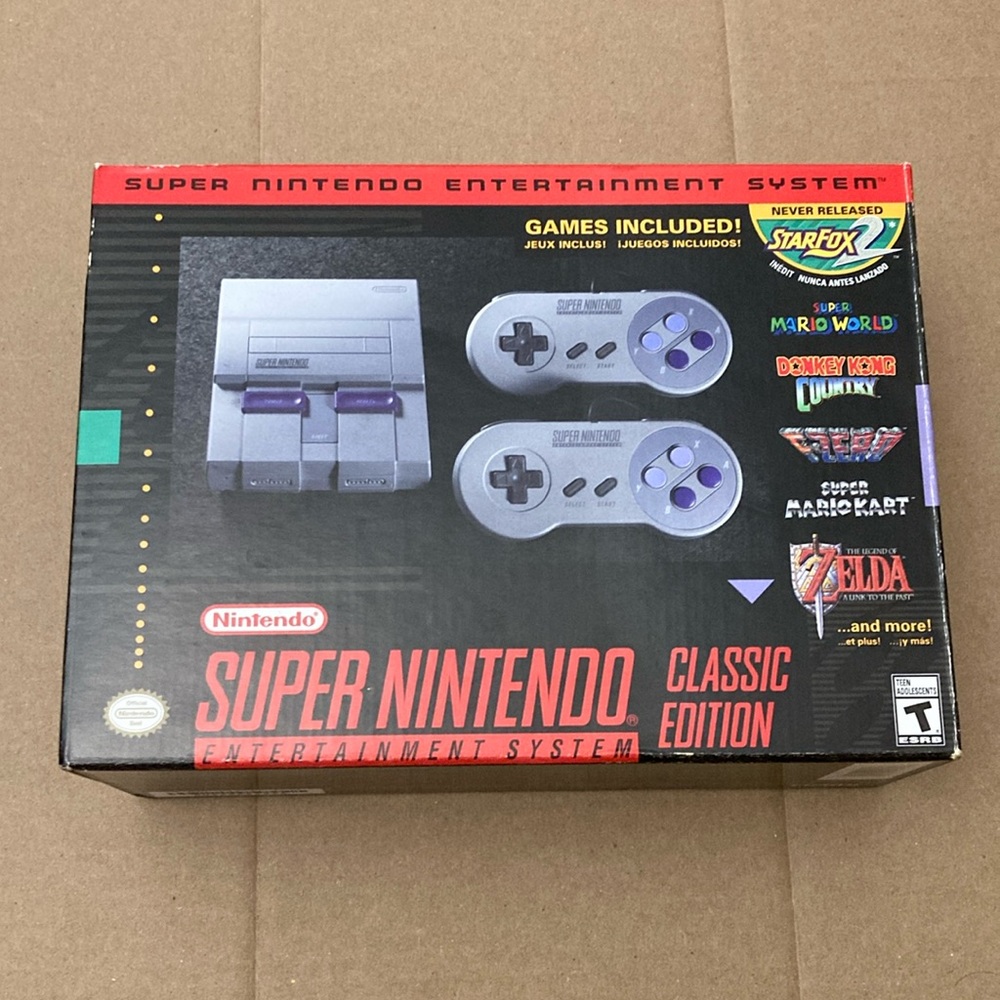 Nintendo Super Nintendo Entertainment System, USED